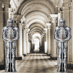 Knight Party Balloons Medieval Castle Decorations Supplies Aluminium Foil Ballo