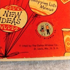 Vtg let’s give a birthday party for 3 & 4 year old 1960 Spiral Bound Games Menu