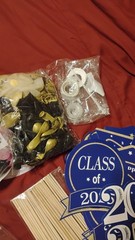 Celebrating The Class Of 2025 Party Pack With 2025 Led Light And Stencils