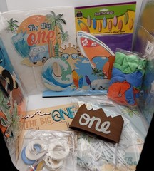 The Big One First Birthday Surf Themed Party Decor Bundle