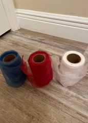 Bundle Celebration Supplies Red, White and Blue Party Decor 19 Pieces