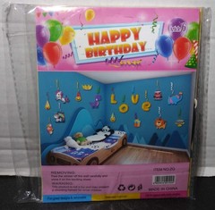 Road Construction Vehicles Happy Birthday Wall Stickers, Desks, Window Clings