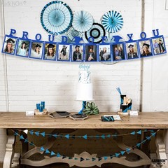 Graduation Photo Banner 2026 – Large, 10 Feet | Felt Proud of You | Personalized