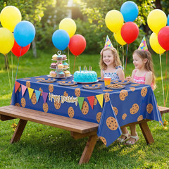 2 Sheets Street Theme Birthday Party Decorations Cookie and Star