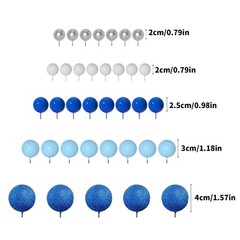 Party Supplies Elegant Cake Ornament Foam Texture for Creative Holiday Dessert