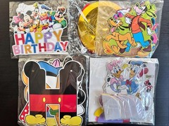 Mouse Party Decorations Kit – Birthday Banner, Swirls, Centerpieces & Cake Toppe
