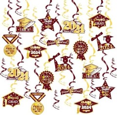 Graduation Party Decorations Maroon Gold 2024/Burgundy Gold Graduation Decora…
