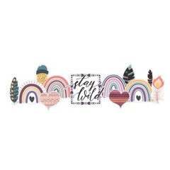 VictoryStore Bohemian Style Spring Party Supplies Set Boho Theme Decor 20124