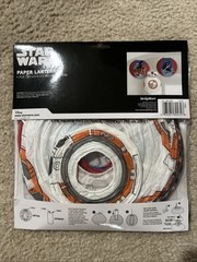 Star Wars Paper Lantern 4 Pieces Birthday Party Decorations NEW