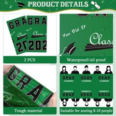 Class of 2026 Decorations – Graduation Party Decorations 2026 – Disposable Plas.