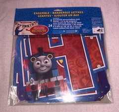 Kit New Thomas Train & Friends Wall Decoration Party Game Age Banner Invitations