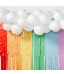 Spritz Brand Balloon Rainbow Garland Backdrop Kit 39pc NIB