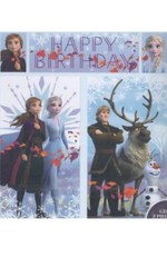 Disney FROZEN 2 II Scene Setter BIRTHDAY party wall poster backdrop Anna Elsa +