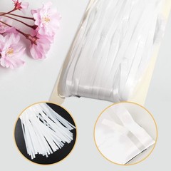 White Foil Fringe Curtains Tinsel Streamer Backdrop Party Photo Booth 20 PCS