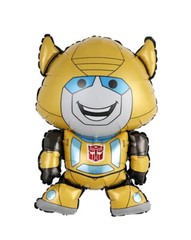 2pcs Transformers Air Fill Foil Balloon Party Decoration Optimus Prime Bumblebee