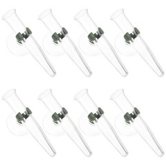 8Pcs Durable Suction Cup Flower Tubes for Single Stem Water Storage