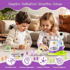 320pcs DIY Magic Balloon Craft Kit, Sticky Balloons Maker Toy Craft Kits for …