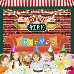 Central Perk Friends TV Show Party Decor Party Supplies Backdrop Banner 7x5ft