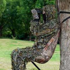 Camo Tree Camping Chair Hunting Hammock Seat Hunting Chair Portable and Light…