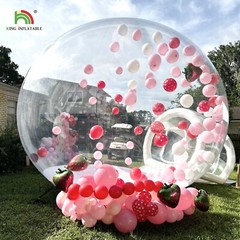 13FT Inflatable Bubble House Balloon Dome Bubble Tent Outdoor For Birthday Party