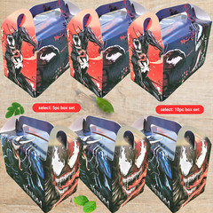 VENOM GIFT BOX bracelet party supplies decoration balloons theme birthday idea