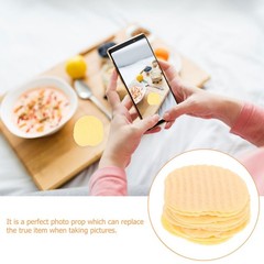 Simulated Potato Chip Props – 10Pcs Realistic Fake Chips for Photography Kitc…