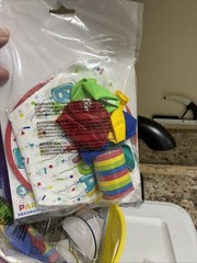 birthday party decorations Mixed All Colors, Plates Napkins Table Cloths Lots
