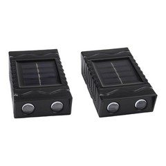 4 Pack For Outdoor Solar Wall Lights Waterproof LED Lanterns for Garden Use