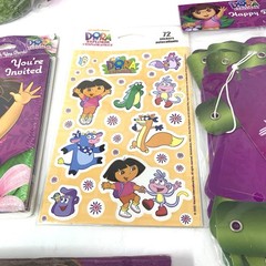 Dora The Explorer Birthday Party Decorations For 8 Children 9 Items New Packs