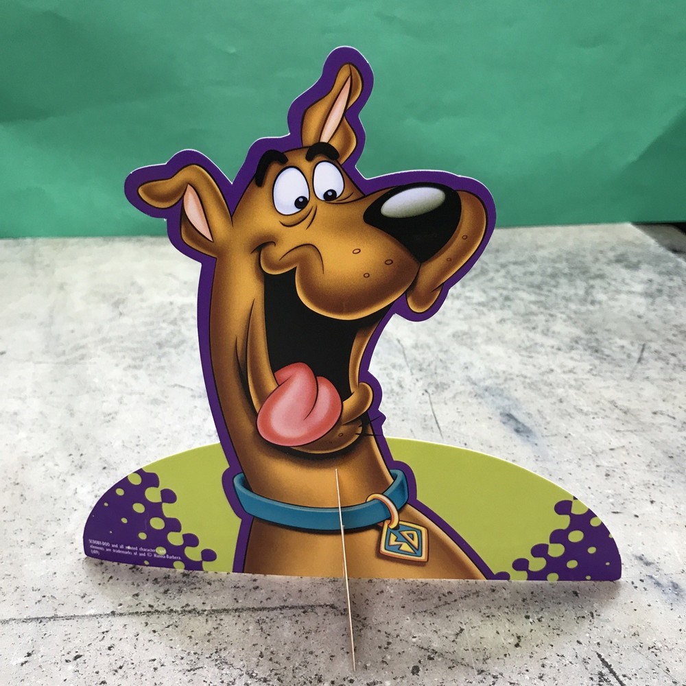 Vintage Scooby Doo Birthday Party Table Centerpiece Decor Halloween Party Stande