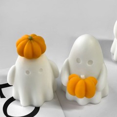 Festival Halloweens Silicone Mould Set Create Pumpkin Specters Craft