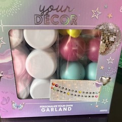 DIY Friendship Bracelet Inspired Banner Customizable