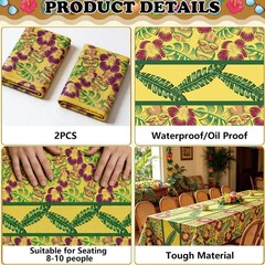 Luau Party Decorations – Plastic Tablecloth for Summer Party Decorations | Lo…