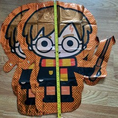 Magic Wizard Foil Balloon Cartoon Boy Character Birthday Party Decoration
