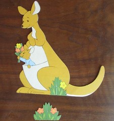 Winnie the Pooh Centerpiece Party Table Decoration Vintage Hallmark Missing Pooh