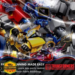 Treasures Gifted Transformers Backdrop 4.25x6ft Banner