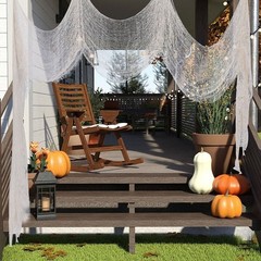 3Pcs Reusable Halloween Creepy Cloth Decorative Gauze for Indoor Outdoor Decor