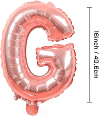 Friendsgiving Decorations Rose Gold Foil Letter 16 Inches Tall Balloons Banner T
