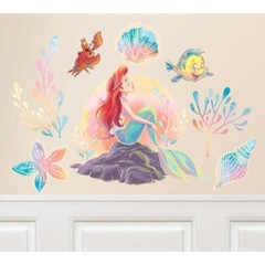 The Little Mermaid Wall Decorating Kit 8pk