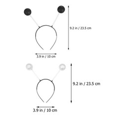 6 Pcs Hair Hoops Balls Headbands Cosplay Party Hair Accessories Kids