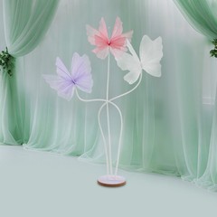 Artificial Giant 3-head Butterfly Decorations for Indoor/Outdoor Wedding Decor