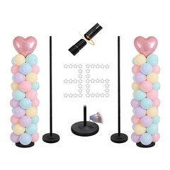 Balloon Stand 15-56 Inch Height Adjustable Balloon Stands For Floor Anti-Tip …