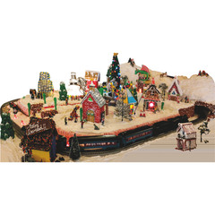 SP13568 Christmas Toy Train Set Cardboard Cutout Standee Standup