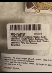 Western Themed Party Kit