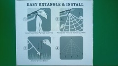 Halloween Decoration Giant Spider Web Party Props Decor Outdoor Fancy Dress 16FT