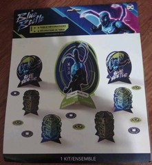 Blue Beetle DC Comics Birthday Party Backdrop+Photo Props, Table Decor, Banner