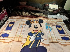 Mickey Mouse Birthday Party Backdrop Banner Boys