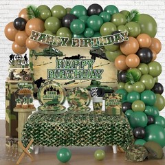Army Birthday Party Decorations Kit NEW!