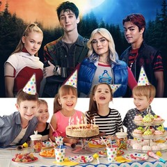 Zombies 4 Party Supplies Backdrop Banner Poster Vinyl 5x3ft Theme Party