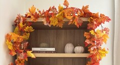 4 Pack Fall Leaf Garland, Total 23.6Ft Artificial Fall Vines Autumn Garland Fall